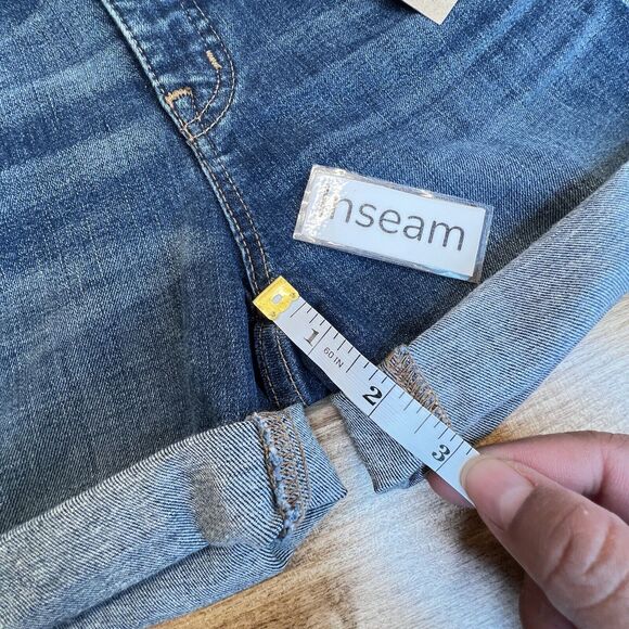 Madewell DIY Cut-of Bluef Jean Shorts Women's 25 NWT - Picture 12 of 12